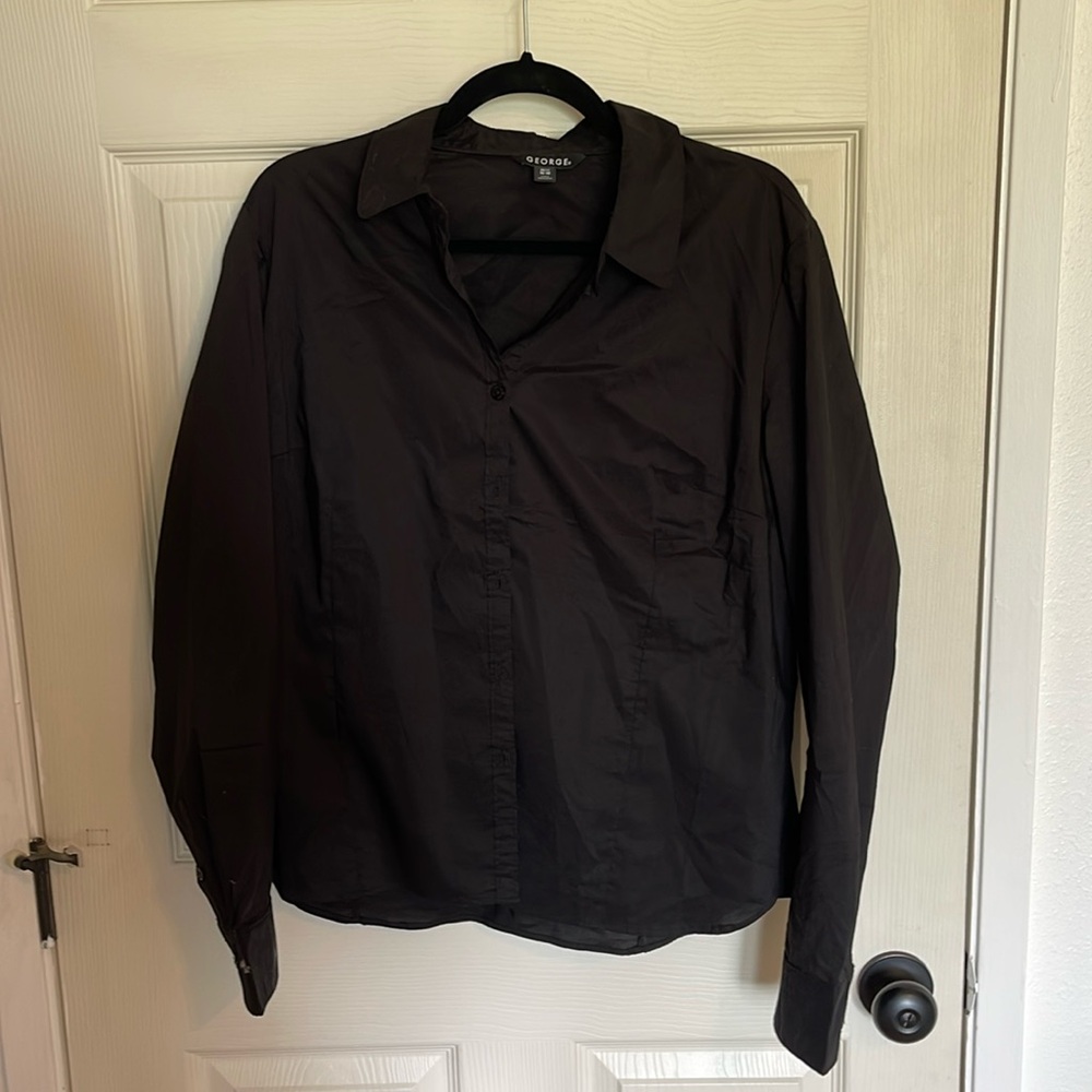 George. Size 16-18. Button Up